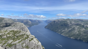 Blick in den Lysefjord