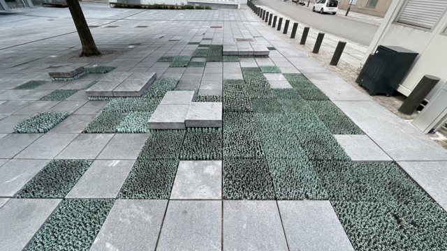 Bodenplatten. Schaut genau Bodenplatten. Schaut genau