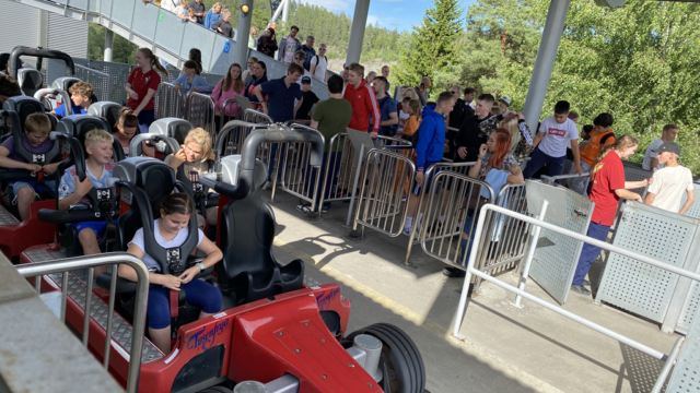 F1-Start in Pole-Position