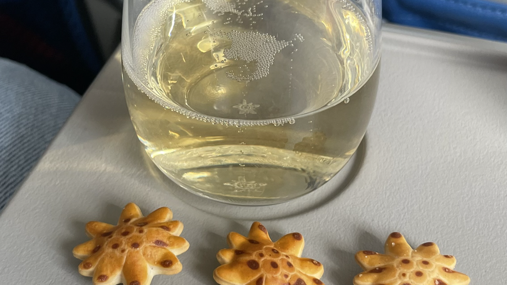 Die Begrüssung des Geburtstagskindes in der Business-Class Apero 2.0